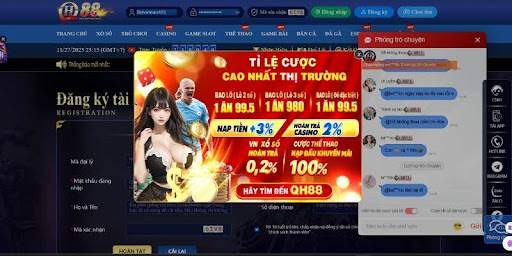 Cùng tìm hiểu về thông tin trang web QH88